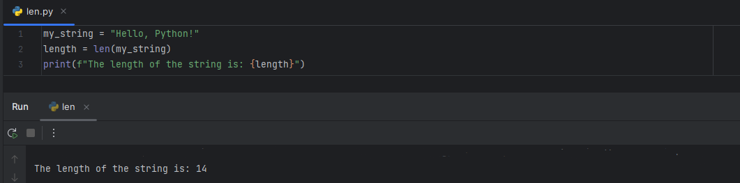 Length in Python